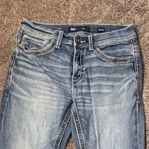 BKE Alec Medium Blue Straight Jeans